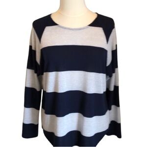 INC International Concepts Lightweight Striped Sweater